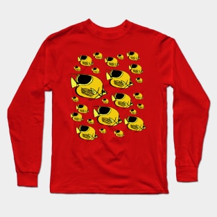 Yellow Sunfish Long Sleeve T-Shirt